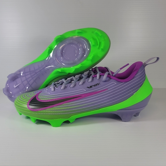 Nike Vapor Speed 3 NRG Football Cleats Hydrangeas Green Strike Mens Size Joker